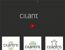 Tablet Screenshot of cilantrodigital.com